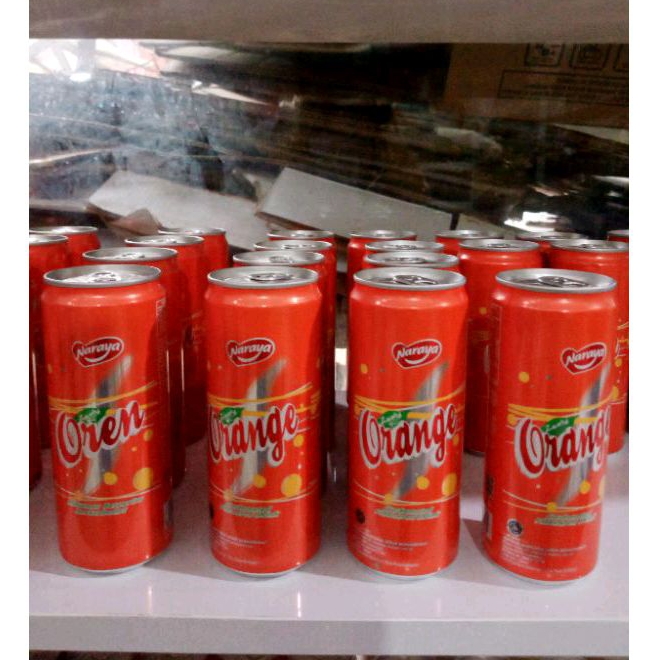 

Minuman Kaleng Naraya Orange Drink 300ml Satuan