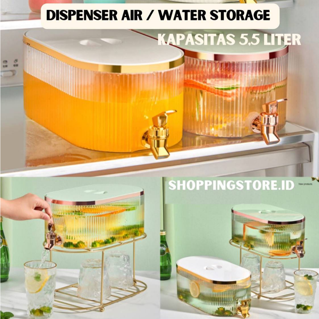 DISPENSER AIR/WATER JUG/WATER STORAGE/TEMPAT AIR MINUM/TEMPAT AIR MINUM ESTETIK/LUXURY