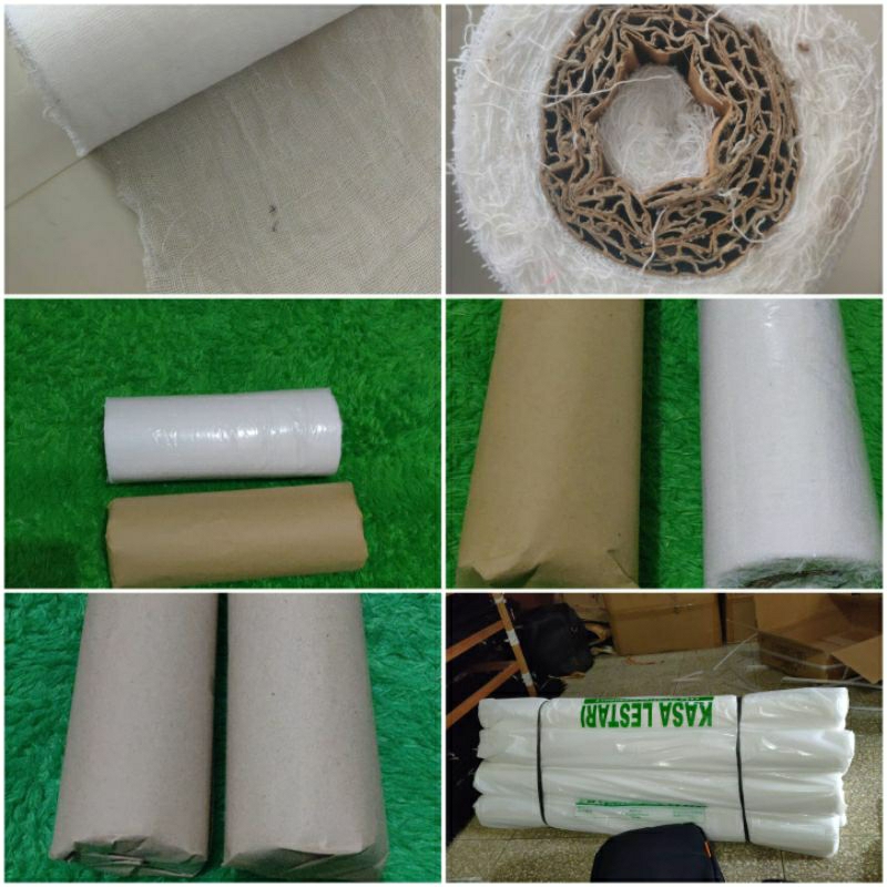 

Perban Roll 20cm × 20Yard Verban Kain Kasa Gulung Jilid Buku Block Lem