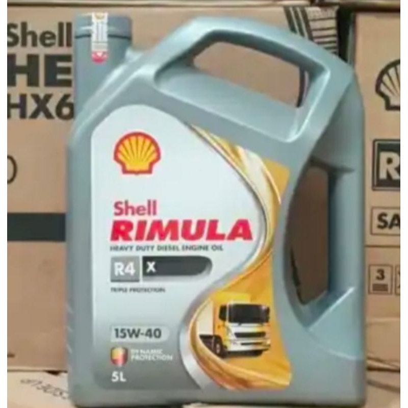 RIMULA R4x 15w-40 OLI MESIN DIESEL 5L