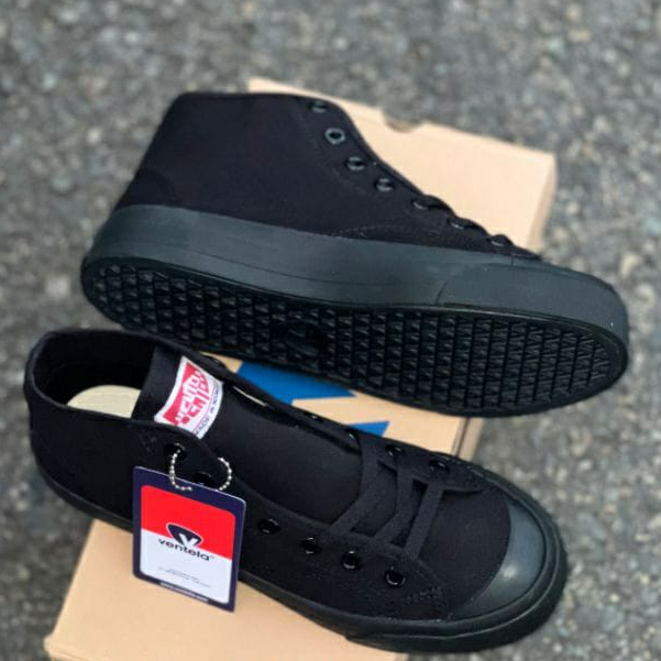 Sepatu Ventela basic high original all black