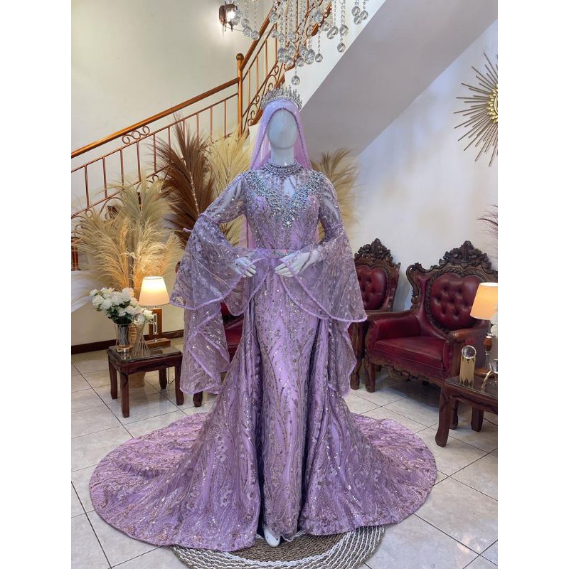 Gaun pengantin slim premium || Wedding dress