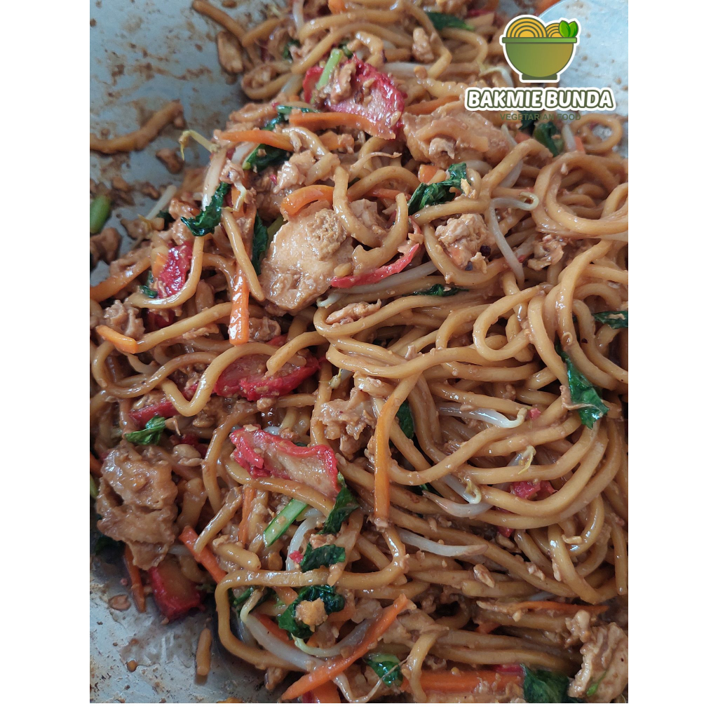 

MIE GORENG KWETIAU GORENG VEGAN VEGETARIAN BAKMIE BUNDA