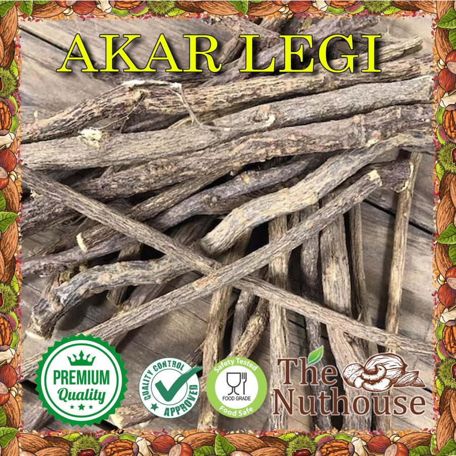 1kg Sweet Licorice Root / Kayu Akar Legi Manis [Import Quality]