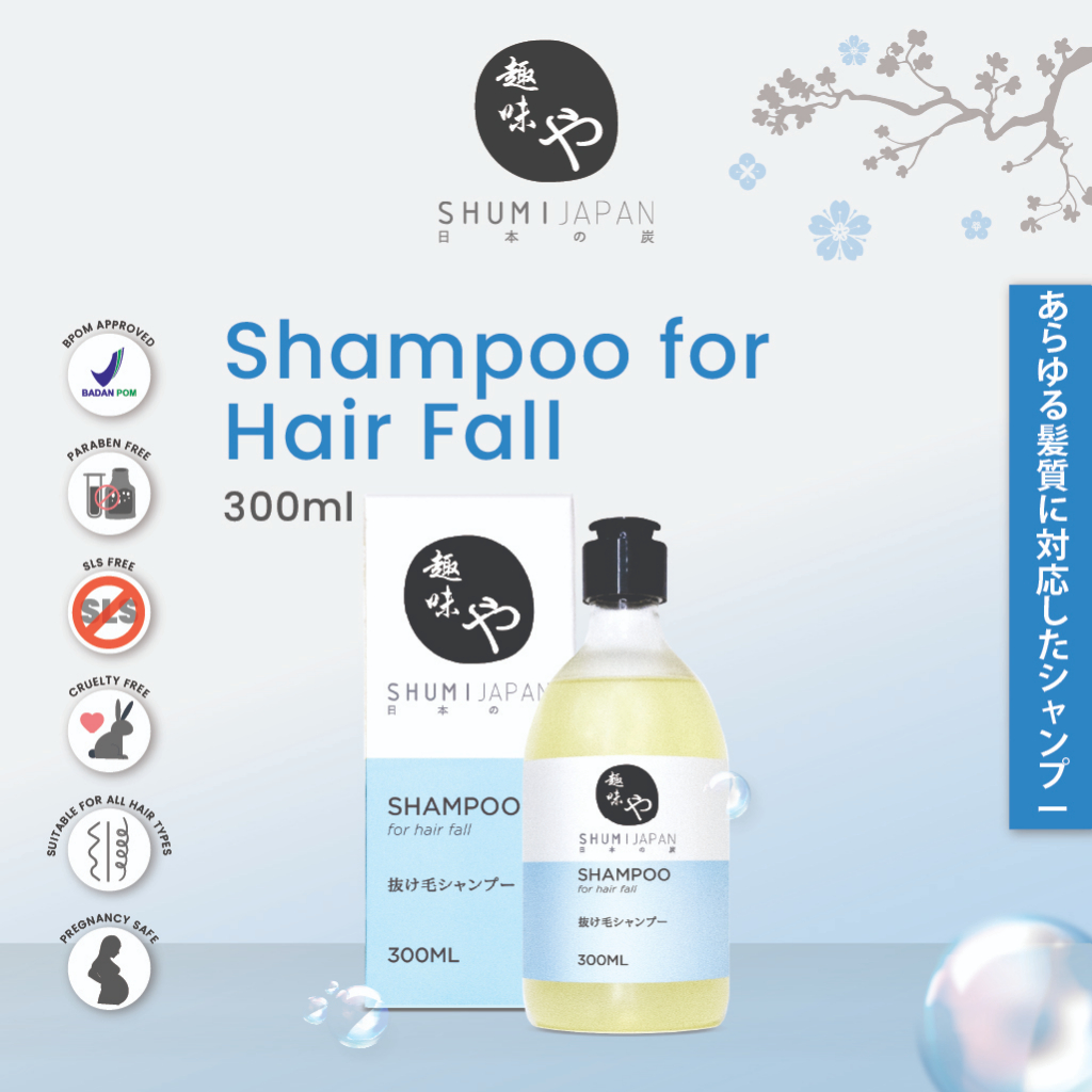 [BPOM] NEW! SHUMI Japan SHAMPOO for Hair Fall 300ml Shampoo / Treatment / Haircare