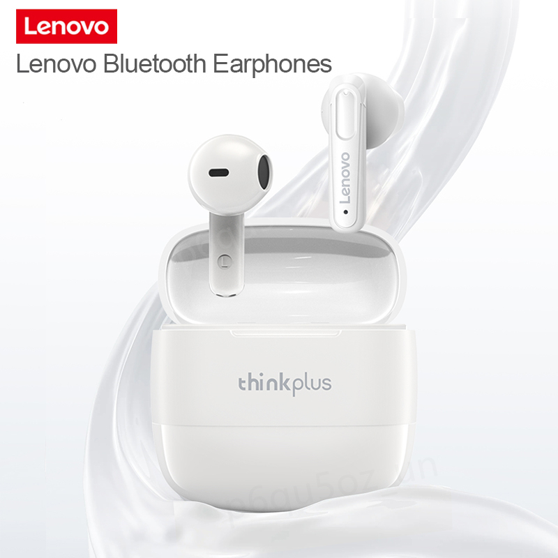 Lenovo XT98 TWS Earphone Bluetooth 5.3 In-Ear HiFi Stereo Nirkabel Tahan Air Olahraga Mini Headset untuk Android/iOS