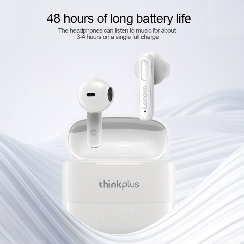 Lenovo XT98 TWS Earphone Bluetooth 5.3 In-Ear HiFi Stereo Nirkabel Tahan Air Olahraga Mini Headset untuk Android/iOS