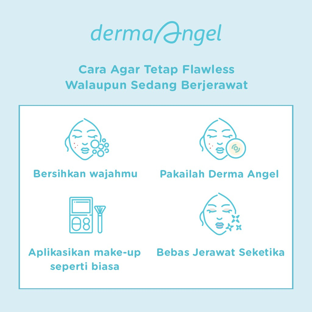 Derma Angel Acne Patch Day &amp; Night 12 - Sticker Jerawat untuk Siang &amp; Malam Hari - Skincare