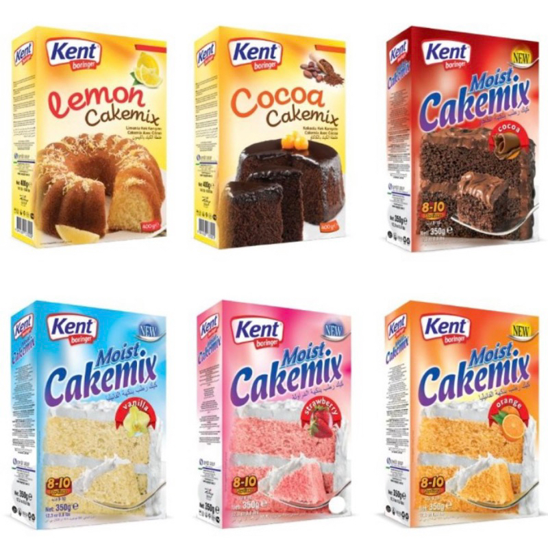 

Kent Boringer Moist Cake Mix/Muffin Extra Chocolate Mix 350 Gr