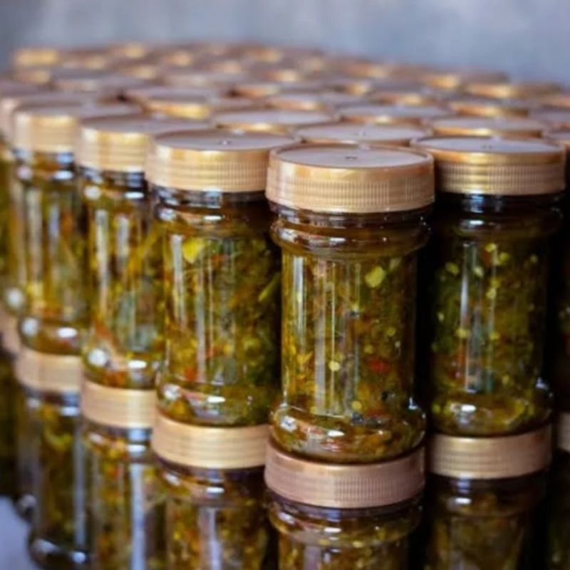 

suwiran ikan tongkol sambal ijo