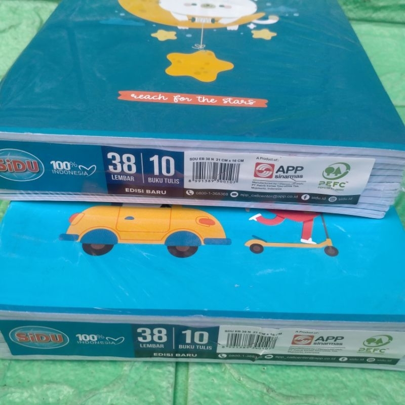 

1 PACK BUKU TULIS SIDU 38 LEMBAR SINAR DUNIA 10pcs GROSIR