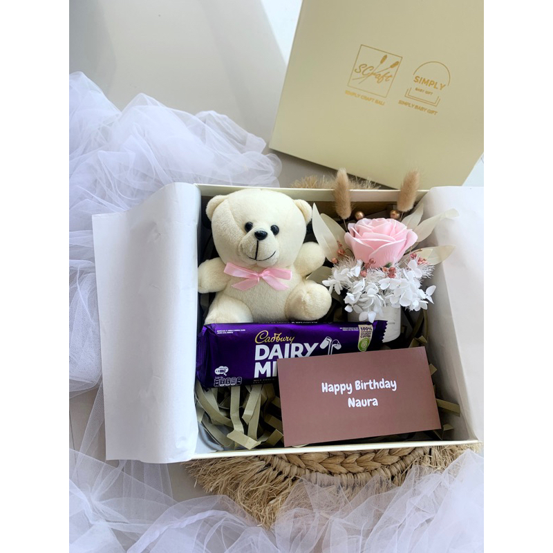 allisya box, kado hampers ultah cewe, kado buat pacar denpasar bali