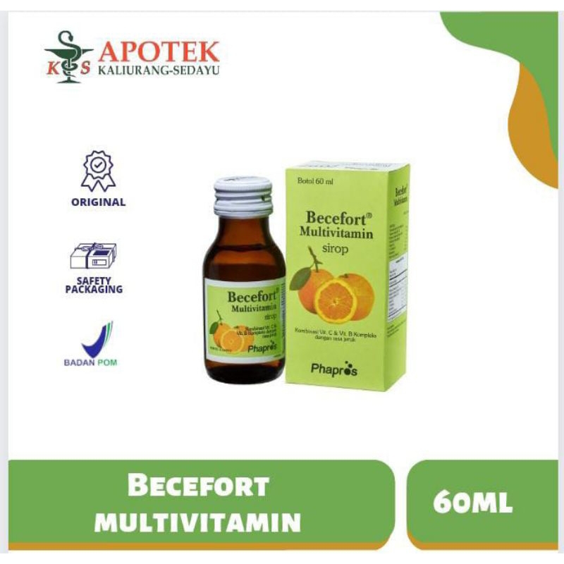 

Becefort sirup 60ml