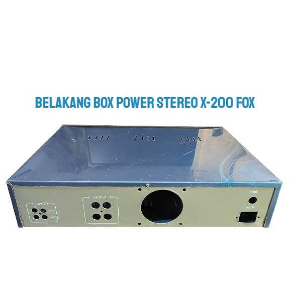 BOX POWER STEREO X-200 FOX