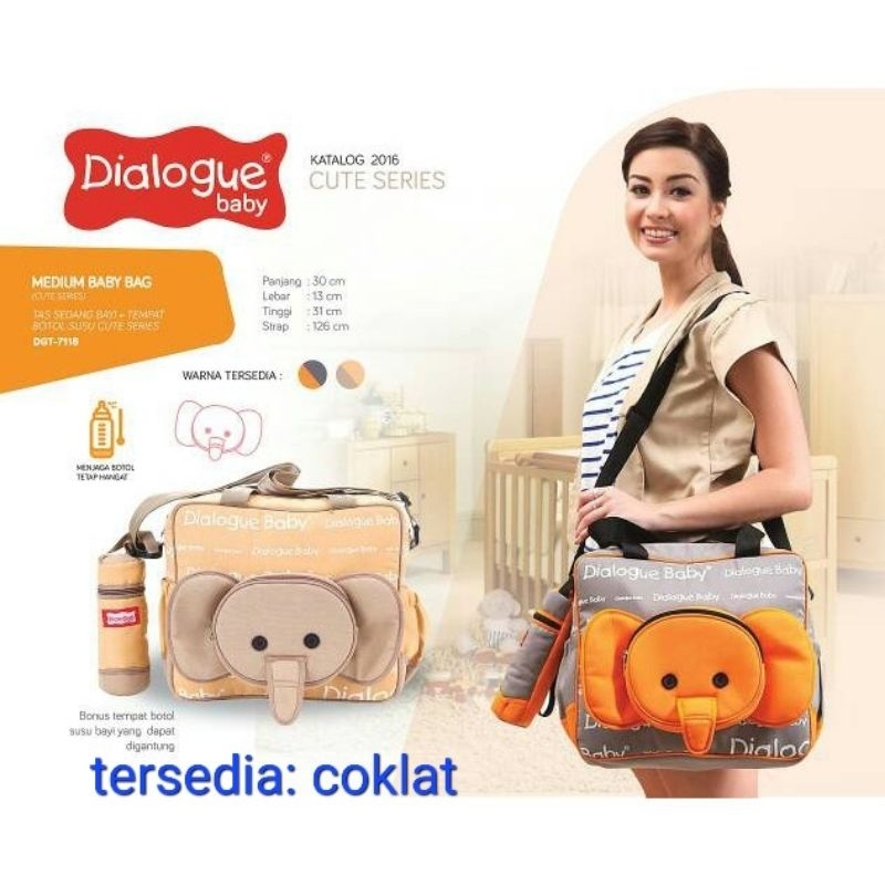 Dialogue Tas Bayi Medium Gajah DGT 7118