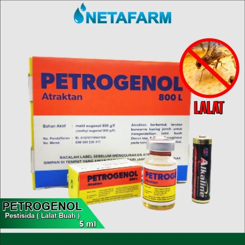Intektisida Perangkap Lalat Buah Atraktan Petrogenol