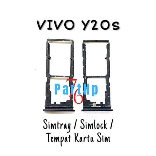 Simtray Tempat Kartu Sim Vivo Y20S - Simcard Simslot Simlock