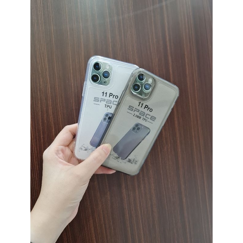CASE SPACE CASING TPU TRANSPARAN BENING TEBAL IPHONE 11 PRO
