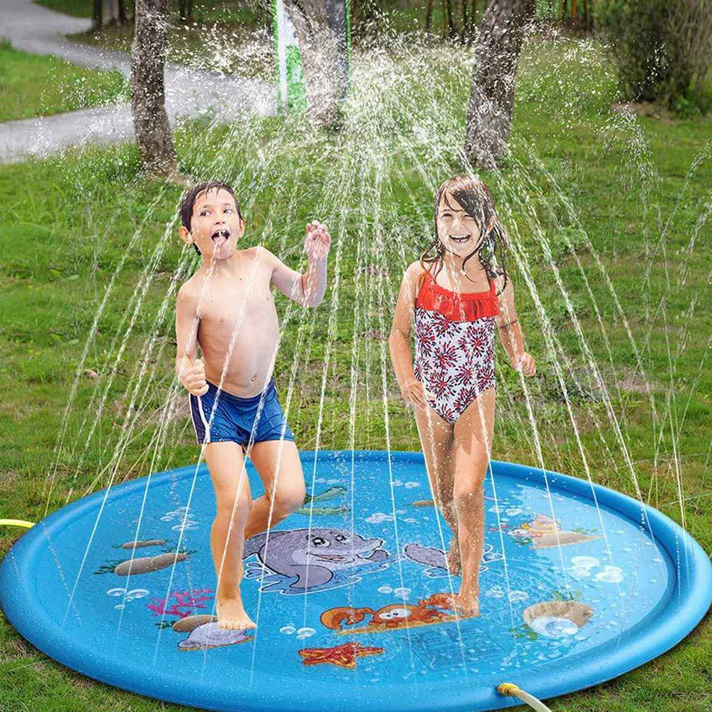 TERMURAH Kolam air mancur renang anak besar 100 cm water spray pad swimming pool