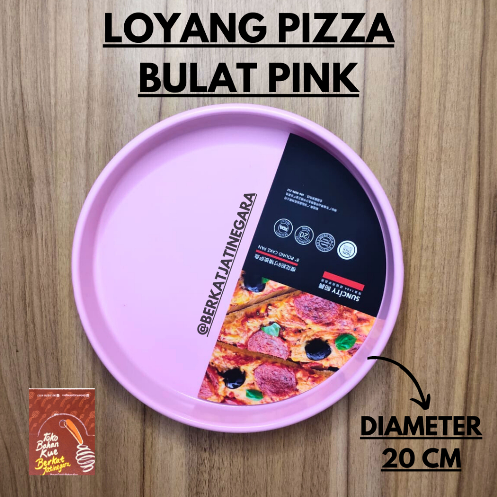 LOYANG PIZZA BULAT/ LOYANG PIZZA BULAT PINK / PCS