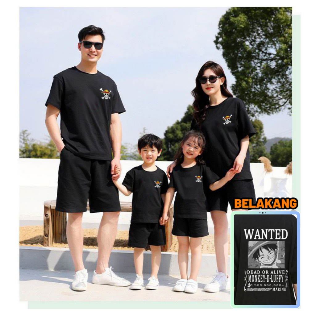 Amspro Baju Kaos Family Kaos Couple Baju Couple Keluarga Kaos Oversized OnePiece