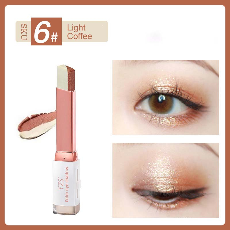 EYE SHADOW STICK NATURAL COLOR SIMPLE GRADIEN 2 in 1 HIGHLIGHTER  COLOUR