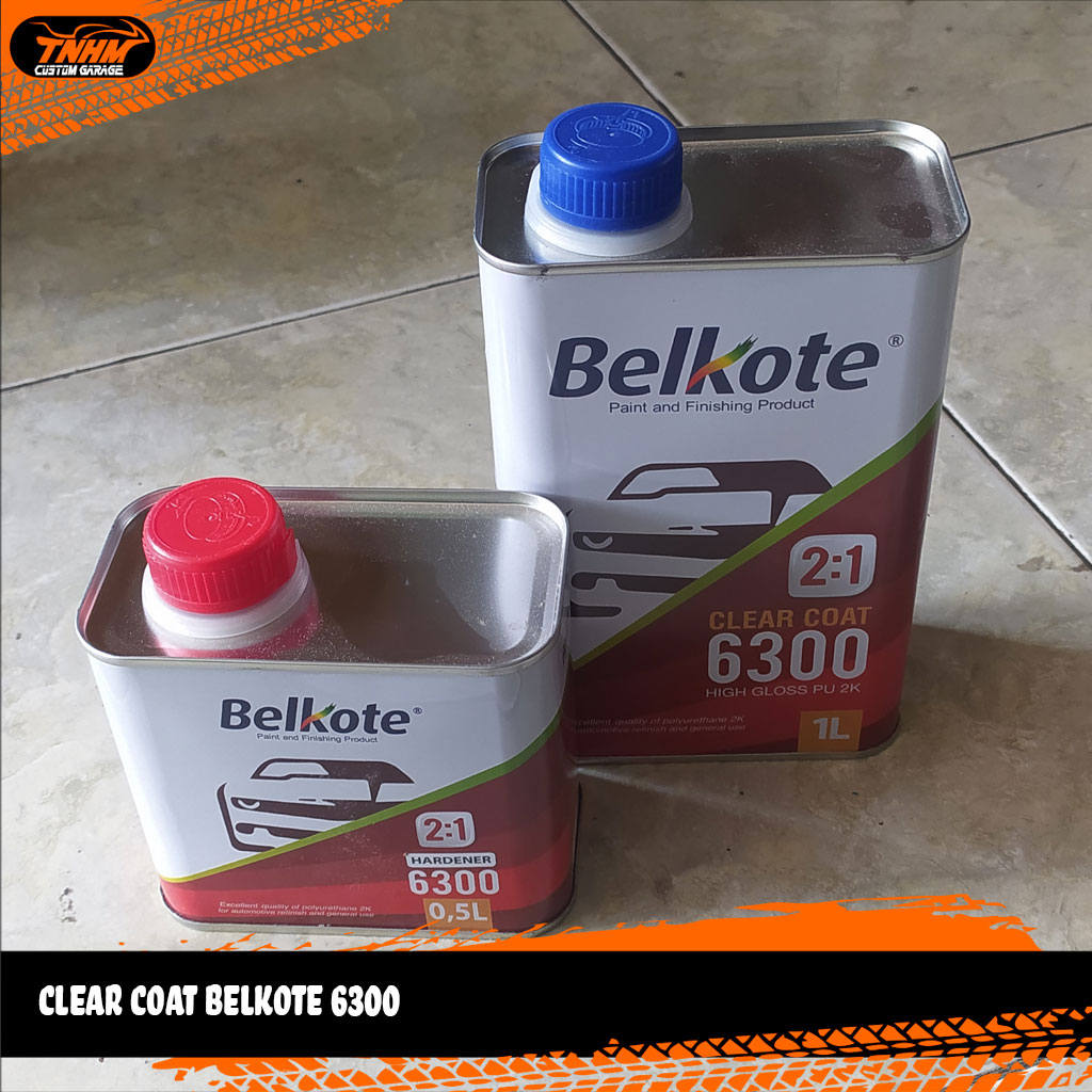 Clear Coat Vernis Pernis Belkote 6300