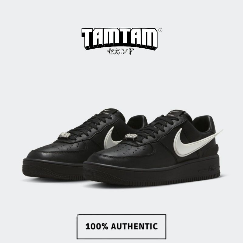 Nike Air Force 1 Low X Ambush Phantom Black 100% Original