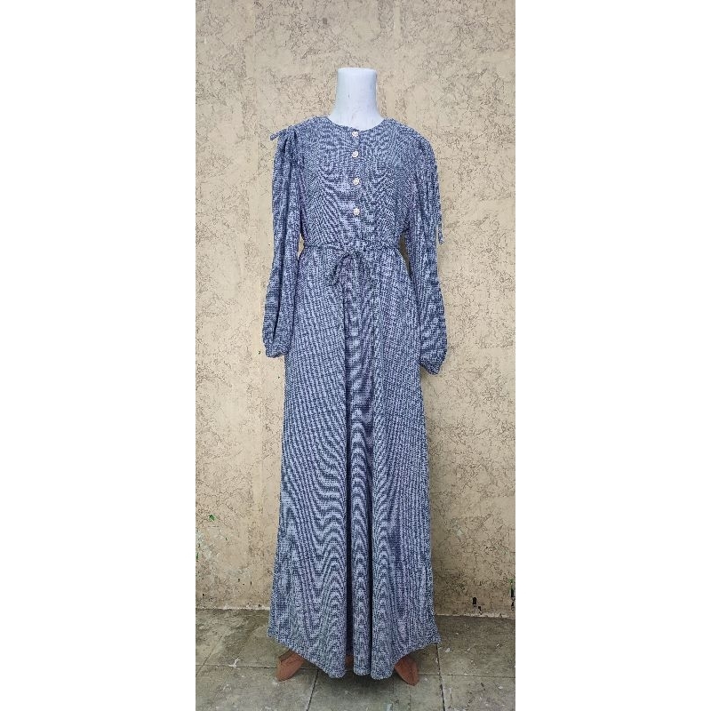 gamis RJI boutique kekinian gamis rajut simple modis unil dan elegant