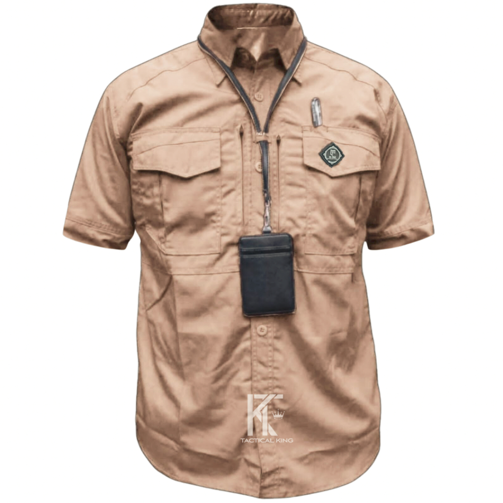 Baju Kemeja Tactical M-TAC Lengan Pendek Best Seller PDL Pria Bahan Drill Outdoor Lapangan Kantor
