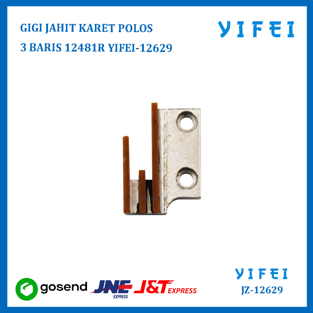 Gigi Karet Feed Dog Mesin Jahit Industri B Polos 12481R YIFEI-12629