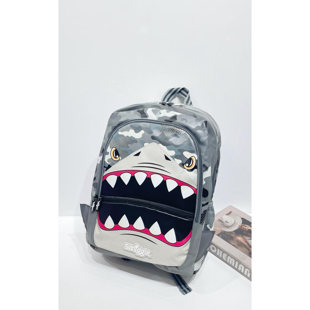 Tas Ransel Anak Smigg-le Shark Budz Classic Backpack  SGL - 10003#