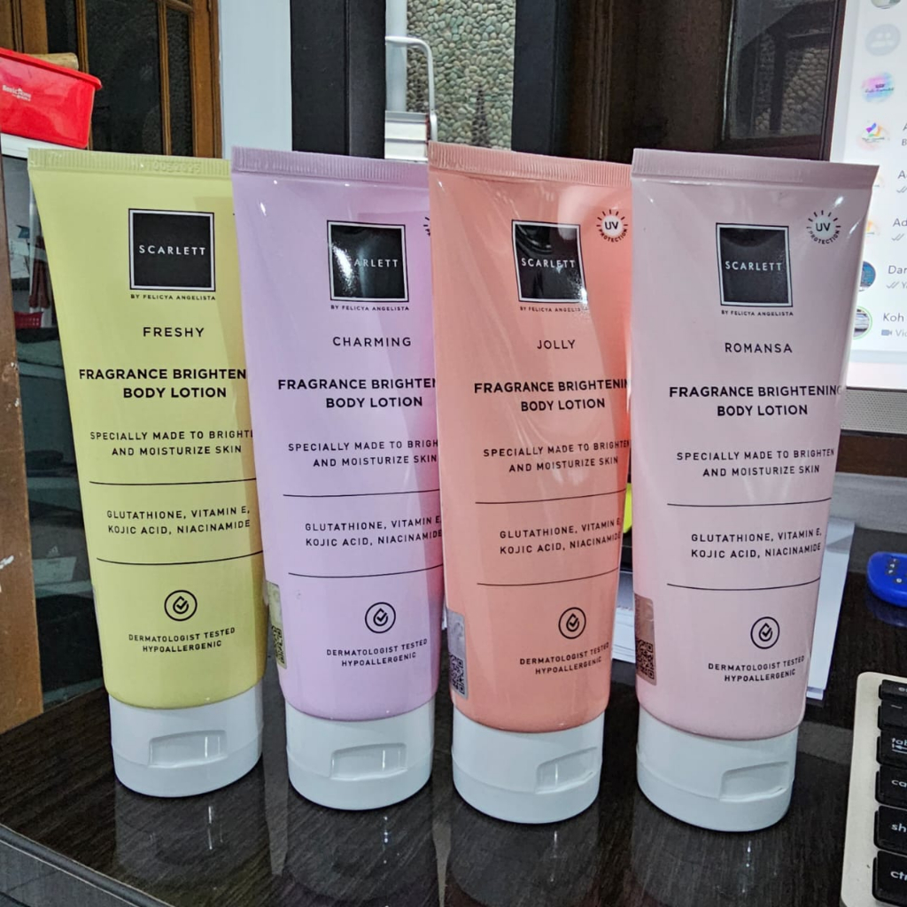 ❤ RATU ❤ Scarlett Whitening Series | Handbody | Sabun | Lulur | Body Serum | Body Cream | Shampoo | Conditioner | Loving Series | Scarlett Tube 180ml | UV Protection