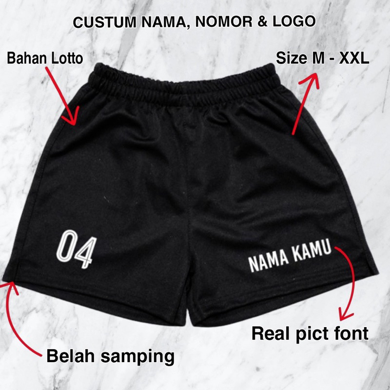 KOLOR VOLI WANITA CUSTOM NAMA BORDIR