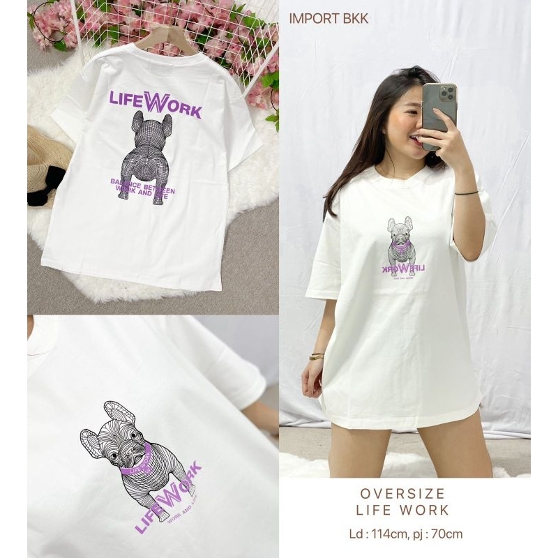 MDLV ~ Kaos Oversize Life Work BKK