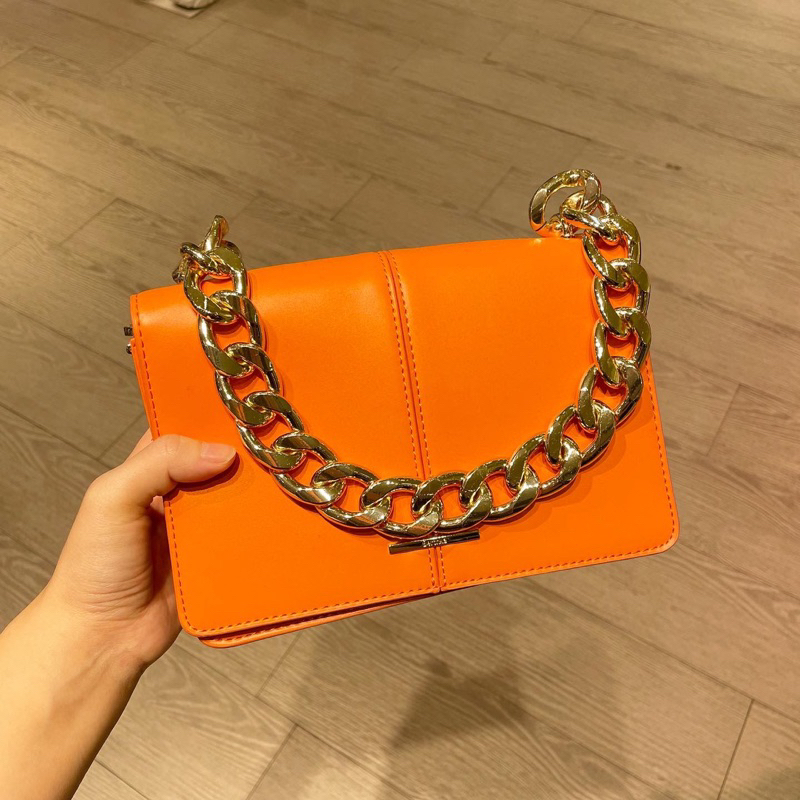 Bershka Sling Bag With Chain