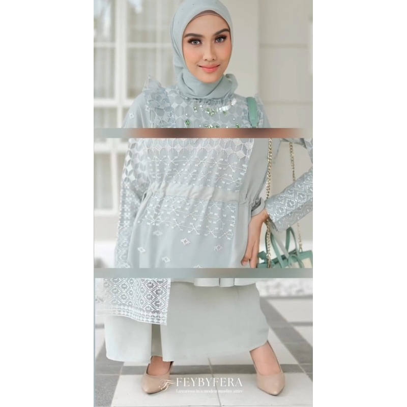 FeybyFera-Shabilla midi dress sage