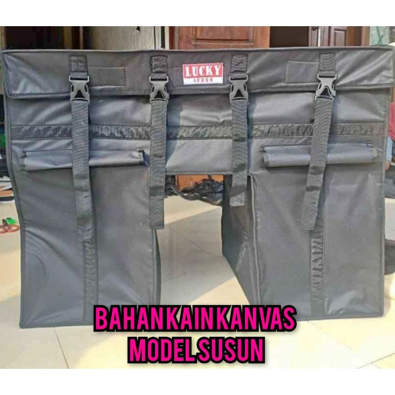 tas motor susun / tas kurir susun