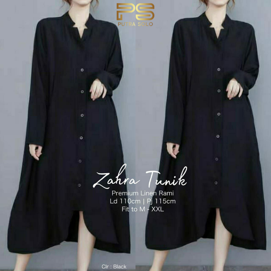 Baju Atasan Wanita Zahra Tunik