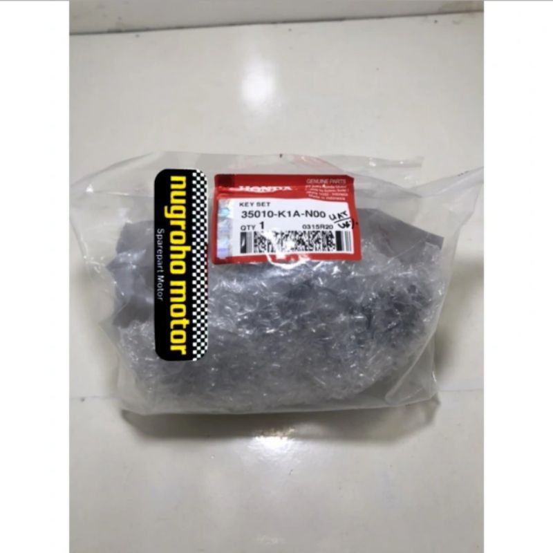 KUNCI KONTAK BEAT ESP K1A LED ORIGINAL HONDA KODE  35010 K1A N00