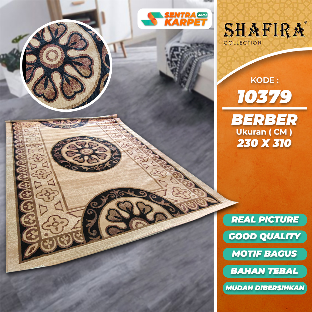 Karpet Permadani - Limited Edition - Shafira 10379 Berber - Ukuran 230 x 310