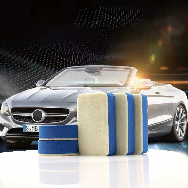 2pcs Glass Polishing Block Felt Block Pad Poles Kaca Jamur Kerak Air