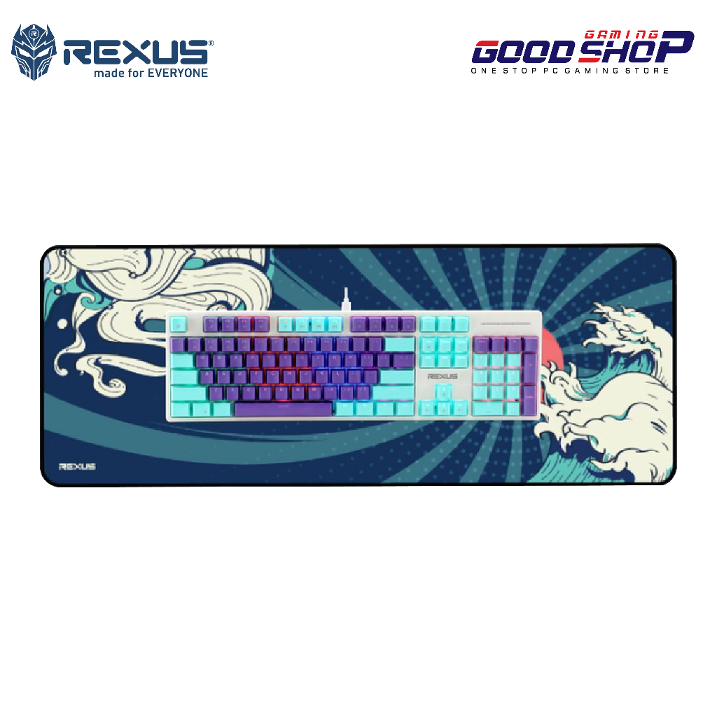 Rexus Keyboard Mousepad AYAKA Series Full Size