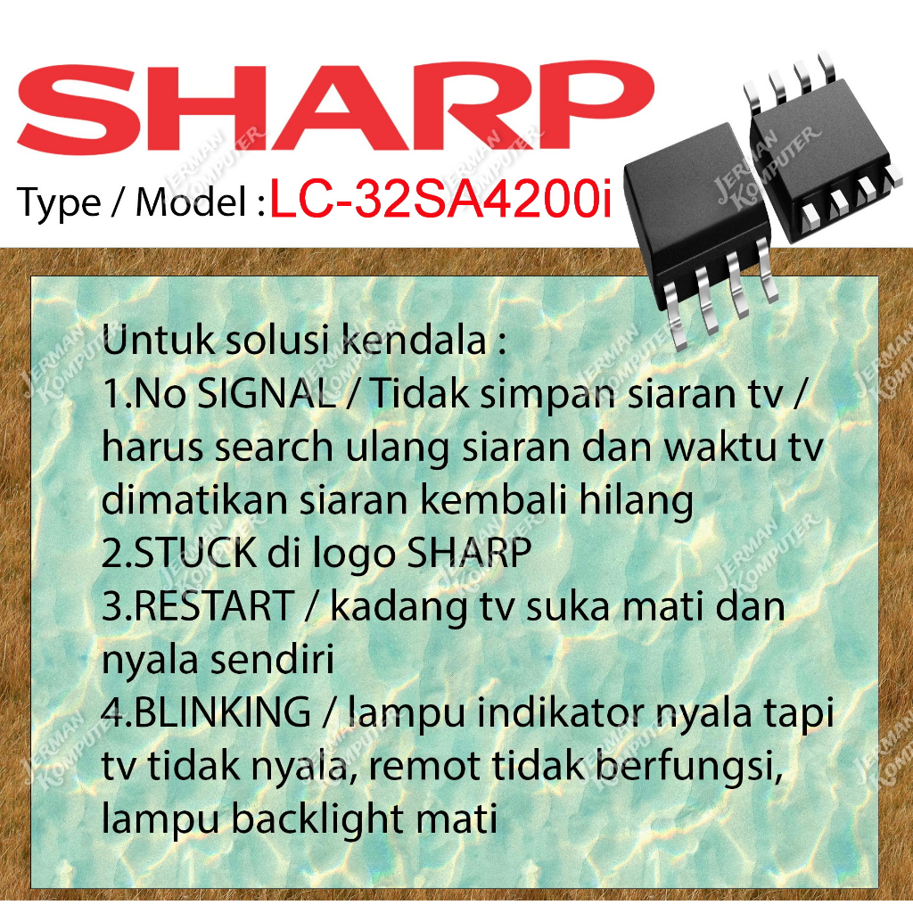 IC Firmware Sharp LC-32SA4200i LC32SA4200i 32SA4200i