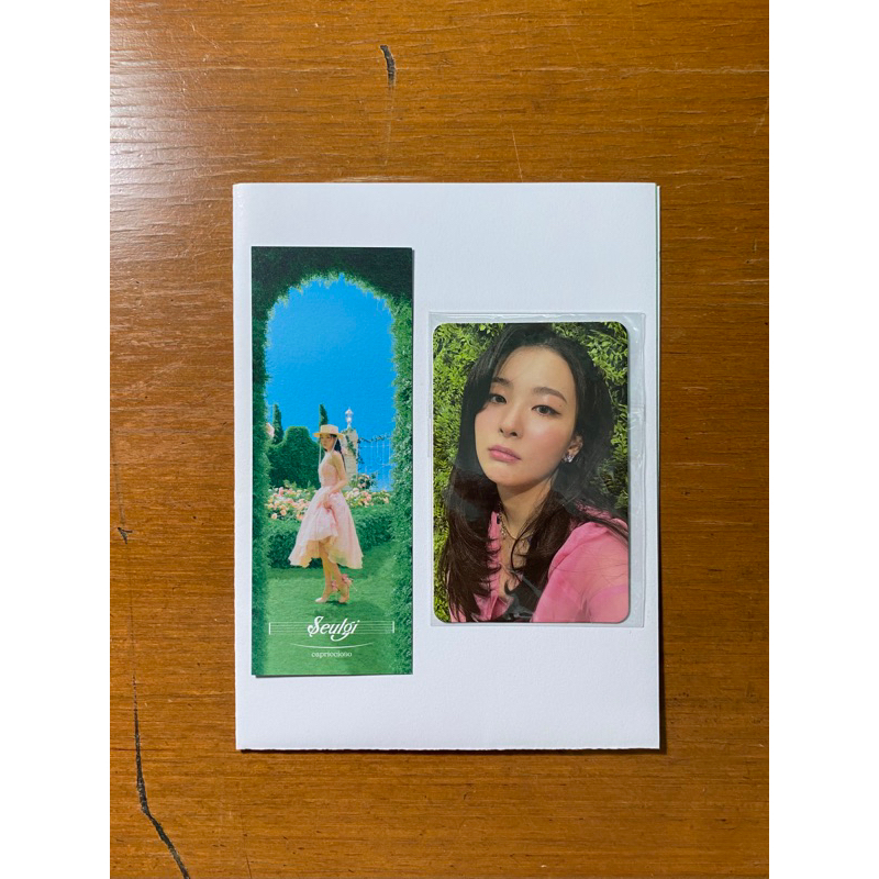 Seulgi Feel My Rhythm Set (PC + Book Mark + Folded Poster)