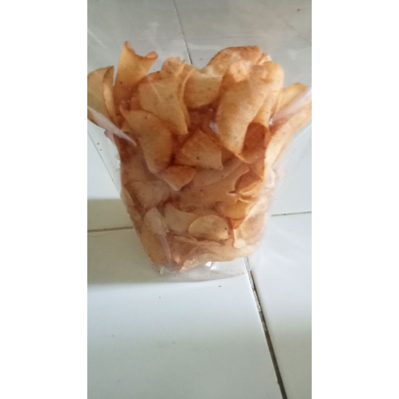 

KERIPIK SINGKONG BALADO PEDES ASIN MANIS 250GRAM