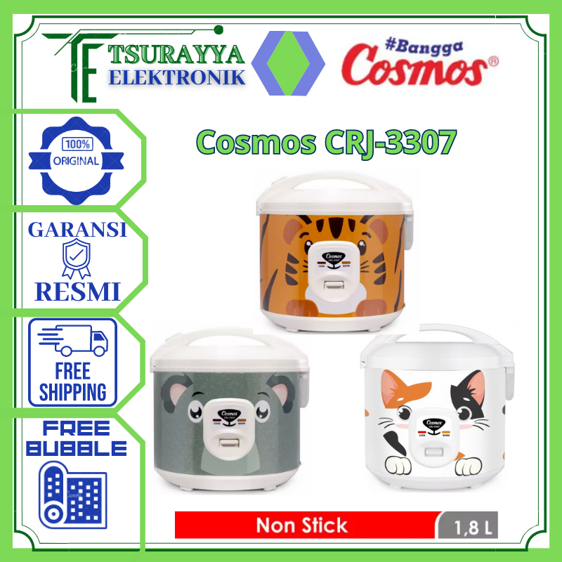 MAGIC COM COSMOS CRJ-3307 RICE Cooker CRJ3307 CRJ 3307 1.8 Liter Ori