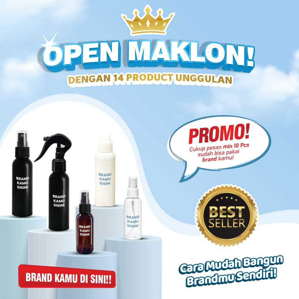 Maklon Sample - Room Spray Pengharum Ruangan