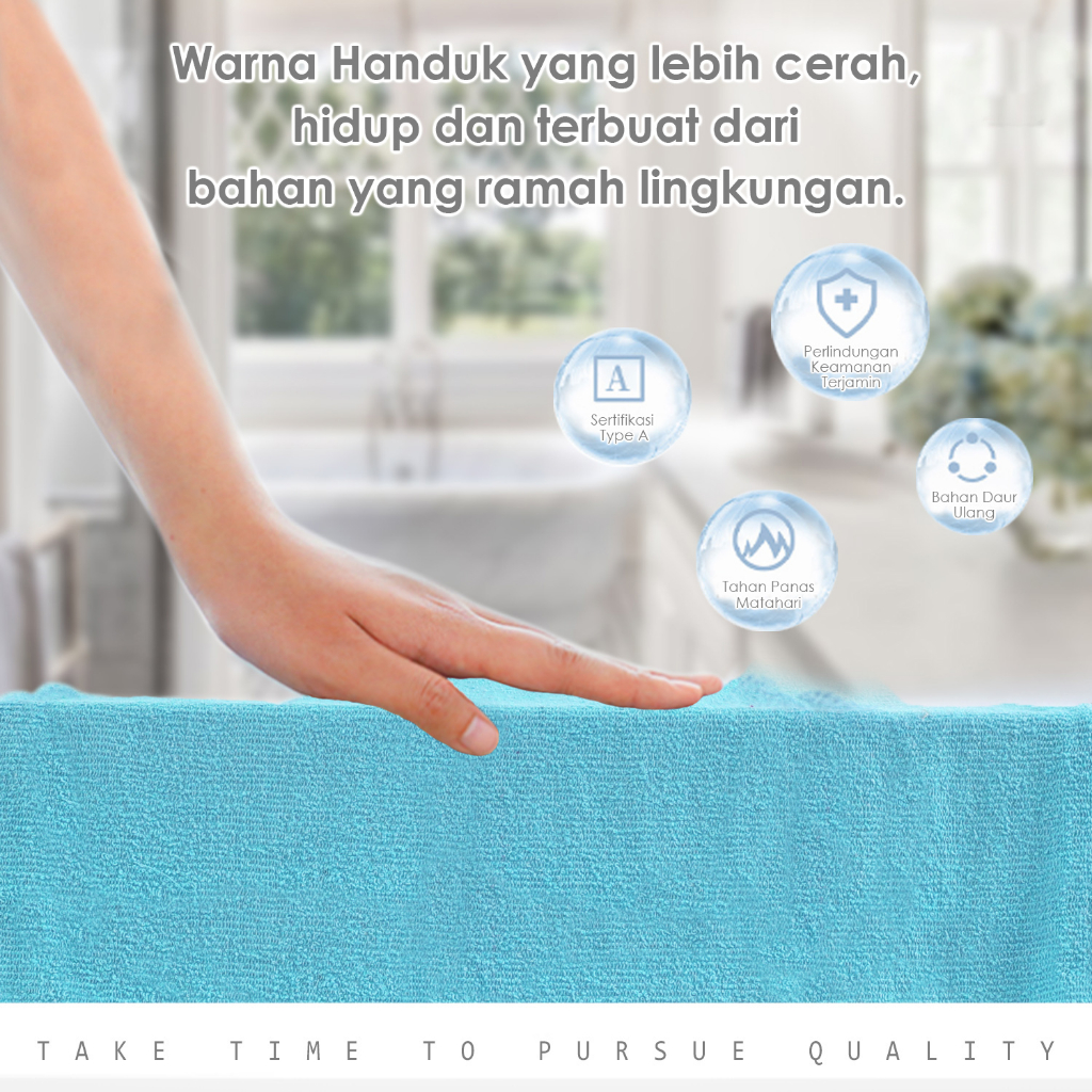 COD LuxuryParty H12-I Handuk Mandi Dewasa Handuk Handuk Mandi Ukuran 140x70cm