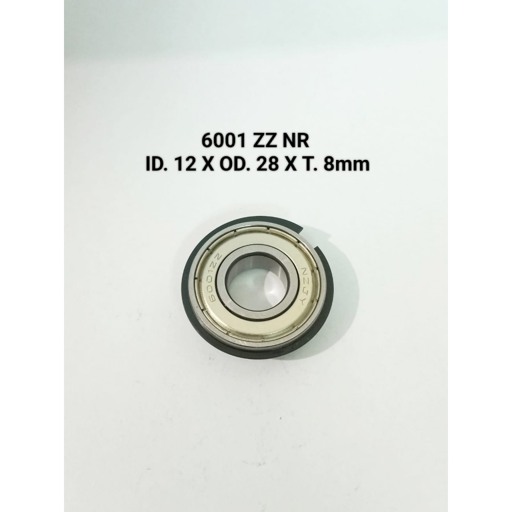 Bearing 6001 zz NR isi 1 pcs